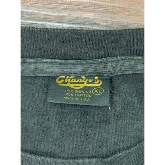 Vintage Basketball T-Shirt XL Black Scared Stiff - Picture 9 of 10